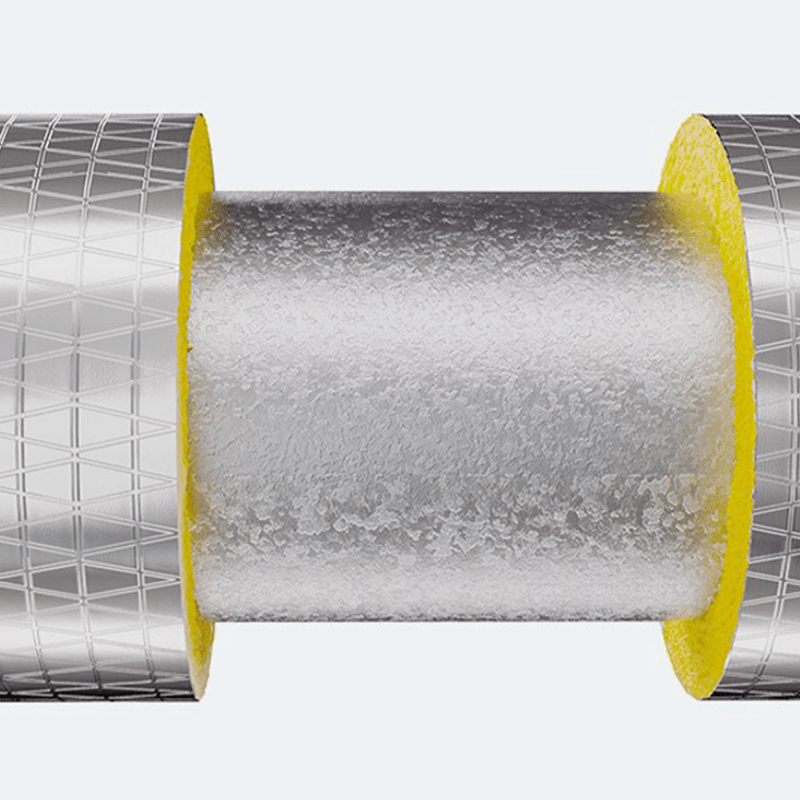 Glass Wool Pipe Section