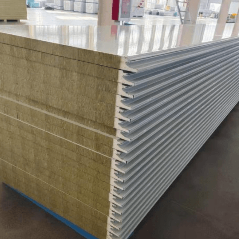 Rock Wool for Sandwich Panels
