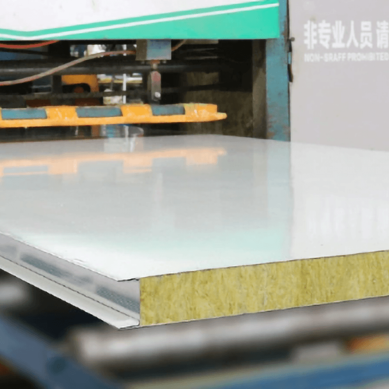 Rock Wool for Sandwich Panels