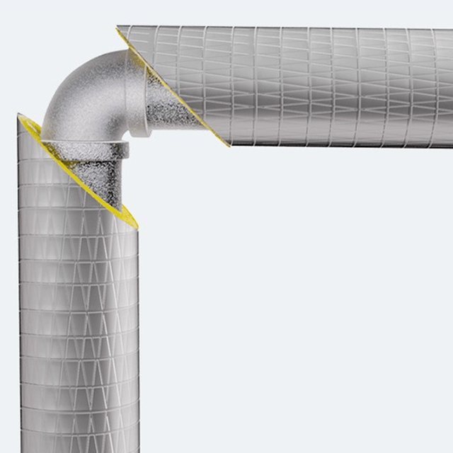 Glass Wool Pipe Section